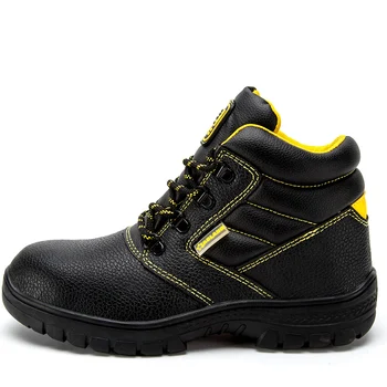 Mens de dimensiuni mari casual steel toe capace de siguranță în muncă cizme din piele scule pantofi lucrător de securitate glezna botas masculina zapato