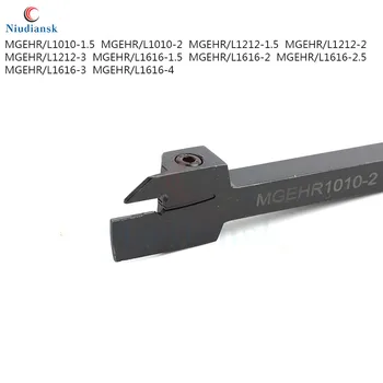 MGEHR1010 MGEHL1616 Externe metal Canelare Strunjire Suport Instrument de 1,5 mm, 2 mm, 2.5 mm, 3mm, 4mm CNC Strung de Cotitură Cutter Plictisitor Bar