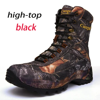 Mi-Ghete Impermeabile Pantofi de Vânătoare Tactice de Camping Alpinism de Iarna Cizme Originale Nailon Ghete de Munte Non-alunecare de Bărbați Cizme
