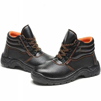 Militar de Luptă Bărbați High Top Outdoor Steel Toe Anti Zdrobitor de Lucru Cizme din Piele Pantofi pentru Bărbați de Fier Nas Anti-puncție Pantofi de protecție
