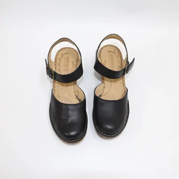 Miller SandalsHigh-toc Baotou sandalsClassic cu toc sandale din piele de înaltă calitate și confort