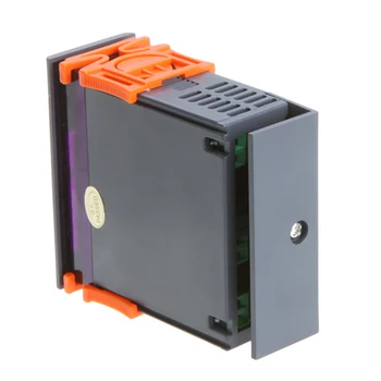 Mini Digital Controler de Temperatura Termostat Regulator Termic Termocuplu -40 la 120 de Grade, cu Funcție de Alarmă 10A 220V