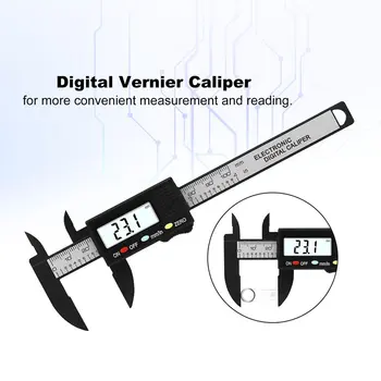 Mini Electronic Digital cu Vernier, Șublere de 0-100mm Instrumente de Măsurare Gauge Micrometru pentru bijuterii instrumente de măsurare
