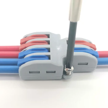 Mini Fast-Cablu cu Conectori Universal Compact Conductor de Primăvară Despicare Cabluri Conector Push-in Bloc Terminal SPL-42/62
