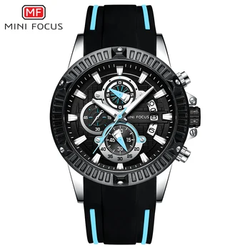 MINI FOCUS Mens Ceasuri Fashion Sport Watch de Brand de Top de Brand de Lux Bărbați Impermeabil Cuarț Relogio Masculino Curea Silicon Reloj