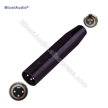 Mini XLR 3Pin Intrare Microfon cu Condensator Pentru AKG Mare 3-Pin de Ieșire 10-52 Volt Phantom Power Adapter MicwlAudio Ad-001