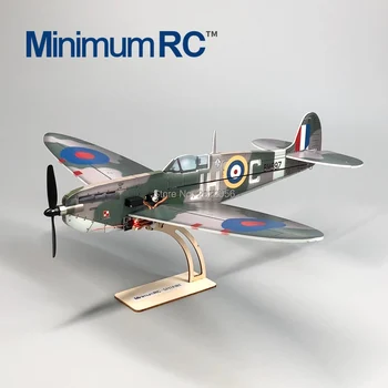 MinimumRC Spitfire 360mm Anvergura 4 Canale Antrenor cu aripă Fixă RC Avion în aer liber, Jucării Pentru Copii Cadouri pentru Copii