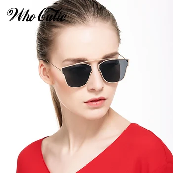 Moda Trendy Ochi de Pisica ochelari de Soare pentru Femei Brand de Lux de Designer Vintage Pink Violet Argintiu Oglinda Lentila de Ochelari de Soare Nuante OM723