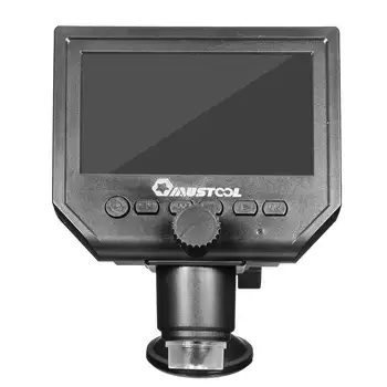 MUSTOOL G600 Digital Portabil 1-600X 3.6 MP Microscop Continuă Lupa cu 4.3 Inch HD LCD Ecran