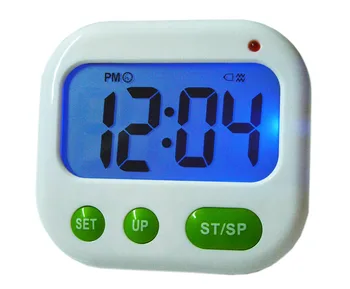 (Muzica/Vibrații), LCD Timer Digital Ceas cu Alarmă Numărătoarea inversă 24 de ore Ceas cu Cronometru de Bucătărie Ceas