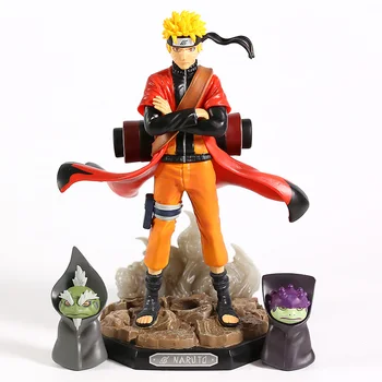 Naruto Uzumaki Naruto Sennin Modul cu Shima Fukasaku PVC Figura de Colectie Model de Jucărie Brinquedos Figurals