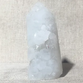Natural Turn Apophyllite Cristal De Cuarț Bagheta Punct De Mobilier Acasă Decorare Piatră Cadou Rod Coloana
