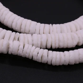 Naturale Shell Margele de Moda Scoici Incuietoare Foaie de Forma Vrac Margele Spacer pentru a Face Bijuterii DIY Farmecul Brățară Colier 38cm