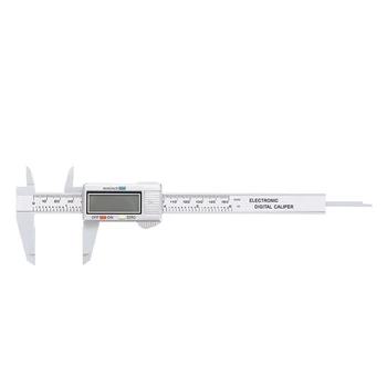 Negru/Argintiu Electronice Șubler cu Vernier LCD Digital Șubler Micrometru Pentru Măsurarea Instrument de 6 Inch 150mm