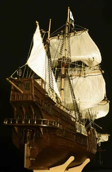 NIDALE model Sacle 1/85 Clasic spaniol barcă din lemn model kituri San Francisco 1607 navă de război naviga barca model