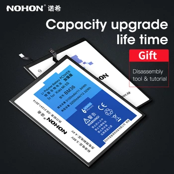 NOHON Baterie Pentru Xiaomi Mi 4C 5S 8 6 5 4 5X 6X Mi5, Mi6 Mi4C Mi8 Nota 2 3 BM22 BM35 BM36 BM39 BM3A BM3E BM48 Original Bateria