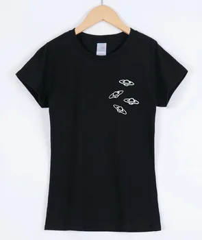 Noi de Vara tricou Femei Frumusete lateral fața de imprimare T-shirt Retro Harajuku T-shirt de moda de sex feminin alb topuri