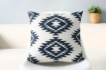 Nordic Abstract alb-Negru Perna s,geometrice Colorate Perna Decorative,Perne decor acasă perna de pe canapea