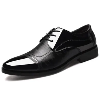 Noua moda de primăvară Oxford business pantofi pentru barbati din piele de înaltă calitate, moale casual respirabil barbati pantofi plat pantofi de dans