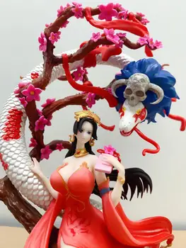 NOUL Anime One Piece Monkey D Luffy hancock nami Armate culoare GK Statuie din PVC figurina de dimensiuni Mari, Modelul de Colectare de Jucării cadou 25cm