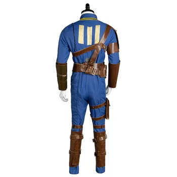 Noul Joc Fallout 4 de sex Masculin Singurul Supravietuitor Nate Cosplay Costum Adult, Barbati Carnaval de Halloween Salopeta Costum Personalizat