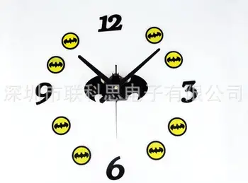 Noul Justiție-Erou Batman DIY Ceas de Perete Decor Acasă Creative Ceas Clasic de Film