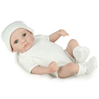 NPKDOLL 10 Inch Realiste Bebe de Jucarie Mini Reborn Copii Băiat Realist Plin de Vinil Artizanat Nou-născutului Baby Doll Copii Cadou de Crăciun
