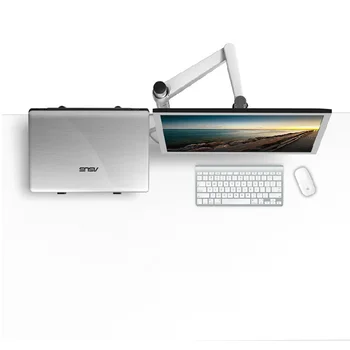 OA-7X Multimedia Desktop brațul lung 32inch LCD Monior Suport Laptop Suport Stand Masă Plină de Mișcare Dublu Monitorul de Montare