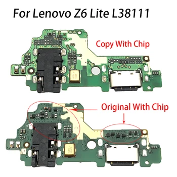 Original de Tip C USB Cablu Flex Pentru Lenovo Z6 Lite L38111 Dock Conector Încărcător de Încărcare Cablu Flex de Înlocuire