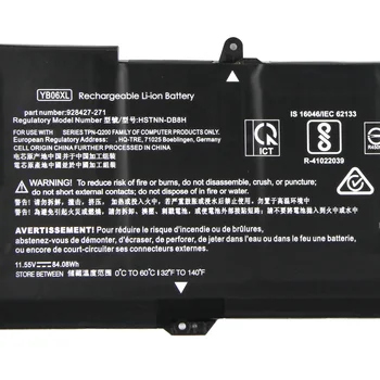 Original Inlocuire a Bateriei Pentru HP Spectre X360 15-CH013TX TPN-Q200 YB06XL HSTNN-DB8H 15-CH001NC Reale Bateriei Tabletei 84.08 Wh