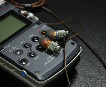 Original KZ ED2 Căști In-Ear de Metal HiFi Stereo super bass Căști Profesionale de Anulare a Zgomotului Microfon Căști pentru telefon