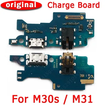 Original Portul de Încărcare pentru Samsung Galaxy M30S M30 S M31 M307F de Încărcare USB Board PCB Conector Dock Flex Înlocuire Piese de Schimb