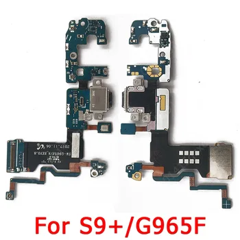 Original Portul de Încărcare pentru Samsung Galaxy S9 Plus G965F de Încărcare USB Board PCB Conector Dock Cablu Flex Înlocuire Piese de Schimb