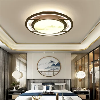 OUFULA Moderne Ultra-Subțire Lumini Plafon Acasă Contemporan Potrivite Pentru Living Dining Dormitor