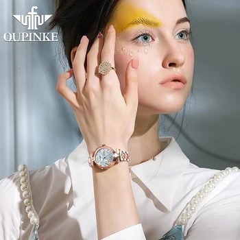 OUPINKE Femei de Moda Elveția Lux Încheietura Ceas