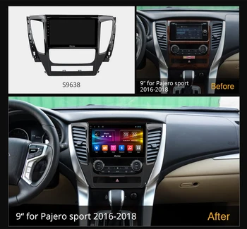 Ownice Auto DVD Auto Radio Navi GPS Stereo pentru Mitsubishi Pajero Sport 3 2016 2017 2018 Android 10.0 8 Core 4G DSP SPDIF 6G+128G