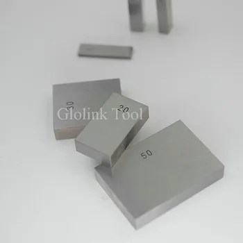 Oțel Block Gauge Măsură Gage Bloc din Oțel Pătrat Gage Bloc 10mm, 20mm, 30mm, 40mm, 50mm Oțel Pătrat Gage Bloc