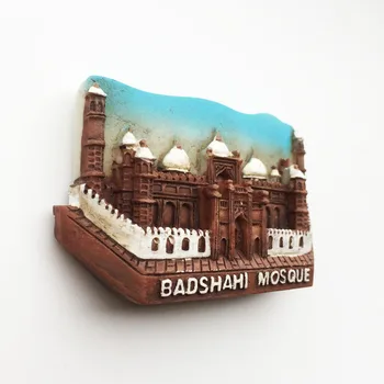 Pakistan Frigider Magneți De Suveniruri Turistice Moscheea Badshahi În Lahore Khyber Pass Magnetic Frigider Autocolante Decor Acasă