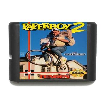 Paperboy 2 Regiune Gratuit 16 biți MD Carte de Joc Pentru Sega Mega Drive Pentru Genesis