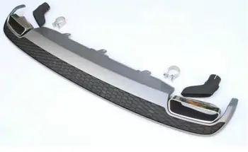 Pentru Audi A6 S6 Body kit eleron 2012-Pentru Audi A6 PT ABS Spate buza spoiler spate Bara fata Difuzor Barele de protecție Protector