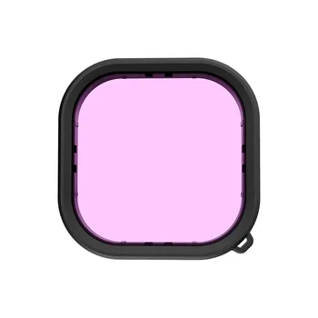 Pentru Gopro Hero 9 Accesorii Negre Caz Impermeabil 45M Scufundări Filtru Rosu Roz Violet Locuințe se arunca cu capul Filtors Pentru go pro Hero9 Noi