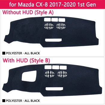 Pentru Mazda CX-8 2017 2018 2019 2020 Saltea Anti-Alunecare tabloul de Bord Pad Acoperire Parasolar Dashmat Proteja Covorul Accesorii Auto Covor CX 8