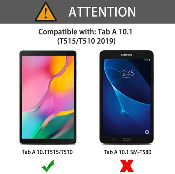 Pentru Samsung Galaxy Tab 10.1 2019 T510 T515 - Tableta Temperat Pahar Ecran Protector De Acoperire Explozie-Dovada Tableta Cu Ecran De Film