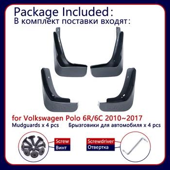 Pentru Volkswagen VW Polo 6R 6C 2010~2017 Noroi apărătorile de Noroi, apărătoare de noroi Accesorii Auto 2011 2012 2013 2016
