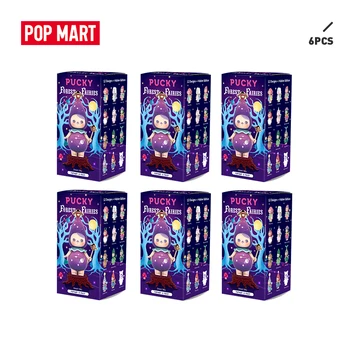 POP MART 6PCS Vânzare Promovarea Pucky, zane Forestiere Jucării figura orb cutie de ziua de nastere figura transport gratuit