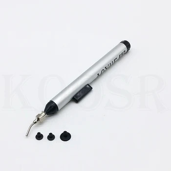Portable Pen Forma de Lipit Rework IC Părți Pick-Up Instrumentul de 3 Aspirare Antete SMD, SMT Instrument de Mână Vid Pen SMD, SMT Instrument de Mână