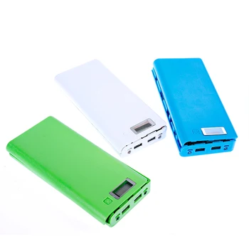 Power Bank Baterie Cutie Dual USB 5V 8*18650 Baterie Suport Încărcător de Telefon Mobil DIY Coajă de Încărcare de Stocare Pentru iphone xiaomi