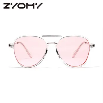 Q Doamna de Moda Ochelari 2020 Oval Femei ochelari de Soare Vintage Cadru Mare de Design de Brand de Ochelari Fotocromatică Ochelari de cal Nuante Oculos UV400