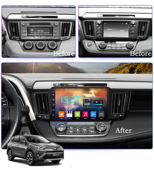 Radio auto pentru Toyota RAV4 2013 2018 RAV 4 DVD player multimedia GPS navigator autoradio android coche audio auto stereo central