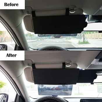 Razele UV de Blocare Auto Interior parasolar Accesorii Anti-Orbire Auto Parasolar Extender Fereastra Parasolar
